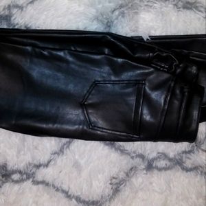 Leather pants